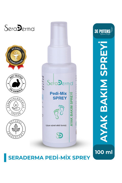 SeraDerma Pedi-Mix Ayak Bakım Spreyi 100 ml