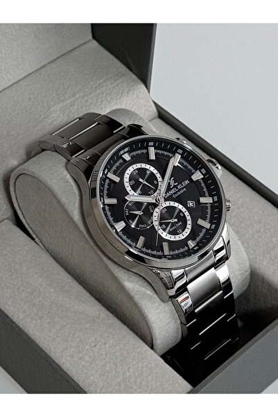 Daniel Klein ERKEK KOL SAATİ METAL KASA-KORDON 30 METRE SUYA DAYANIKLI