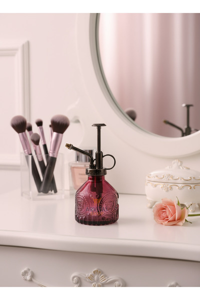 GenelTedarik Vintage Cam Sprey Parfüm ve Kolonya Şişesi