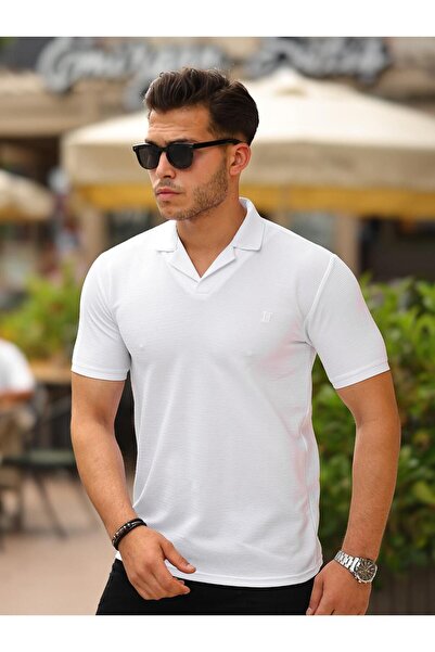 comstar Чоловіча футболка V з вафельної тканини з тонкої тканини