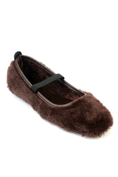 Capone Outfitters Ollie Women's Plush Laced Ballerinas