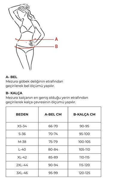 AYYILDIZ Ayyıldız 63060 Κίτρινο πάτο μπικίνι