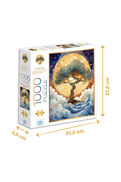 CA Games DOLUNAY VE AĞAÇ PUZZLE 1000 PARÇA