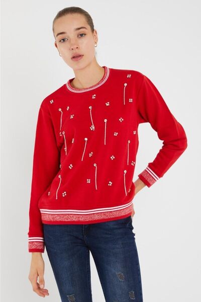 XRAY JEANS Камък-измити суичъри без качулка