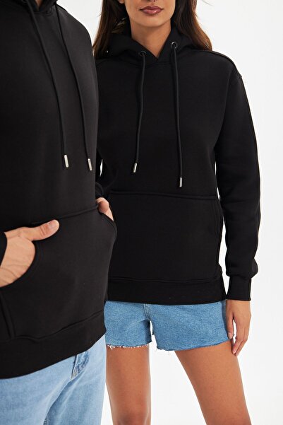 comstar Жіночий оверсайз-светр з капюшоном і кишенями