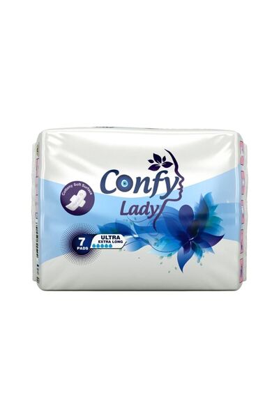 Confy Lady فوط صحية الترا اكسترا لونج 7 قطع