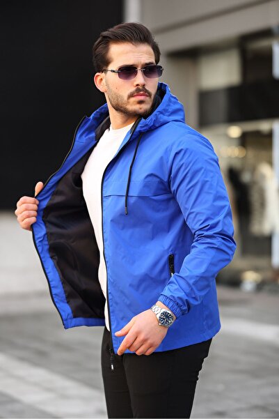 comstar Ανδρικό αδιάβροχο με επένδυση με κουκούλα και τσέπες