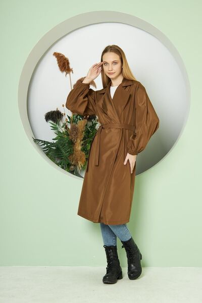 comstar Балонний тренч - жіночий, з поясом на талії