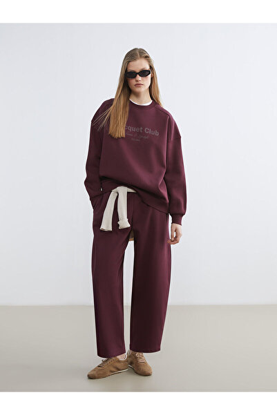 LC Waikiki New Season Women's Thick Sweatpants with Elastic Waist