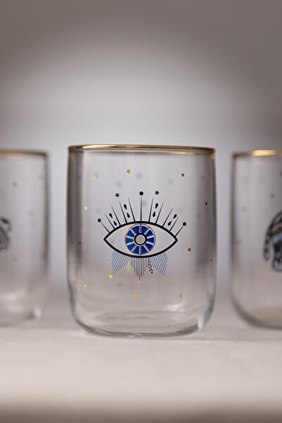 Rakle Lucky Charm 4'lü Kahve Yanı Bardağı Seti 280 cc