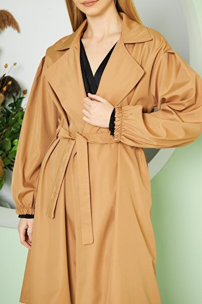 comstar Balloon Arm Trench - Women's, Waist-Tied
