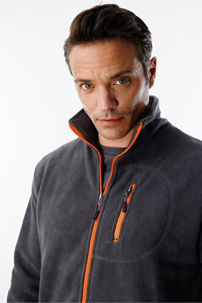 GENIUS STORE Men's Fleece Full Zip 3 Pockets Outdoor Fleece Jacket Tactical Flecee POLAR-GNS