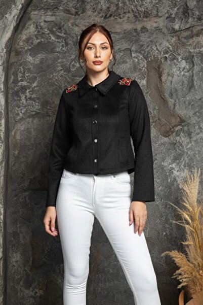 Ravencia Women's Western Suede Tassel Embroidered Jacket