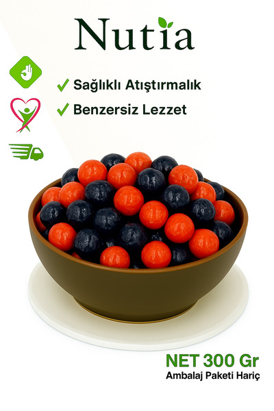 MEK Lüks Çikolata Kaplama Çorum Özel Serisi Ahududu Ve Böğürtlen Aromalı Draje 300 gr