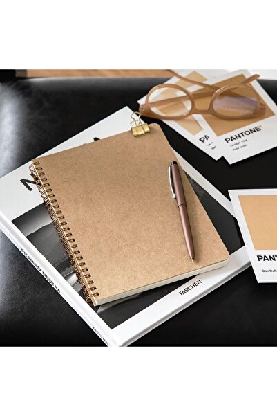 Hype Store A5 Kraft Cardboard Cover 70 Sheets 110 Gram Dotted Notepad