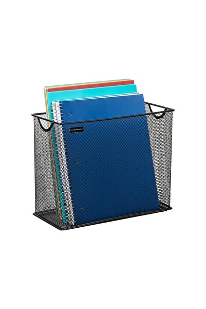 Hype Store Mind reader fileroll-blk portable rolling metal file box file fold...