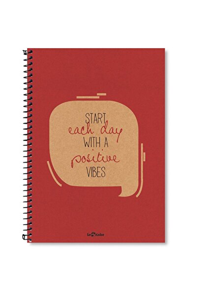Hype Store Lé Color 2015074 /3 Eco Kraft Hard Cover, Spiral, Yellow Paper, 20...