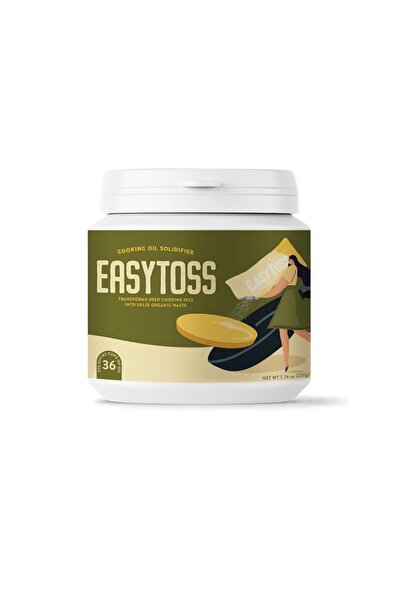 Genel Markalar EASYTOSS Kullanılmış Yağı Organik Atığa Dönüştüren Bitki Bazlı Kızartma Yağı Katılaştırıcı 220 GR