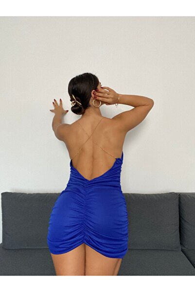 SB COLLECTIONN Zincir Detaylı Mini Albise