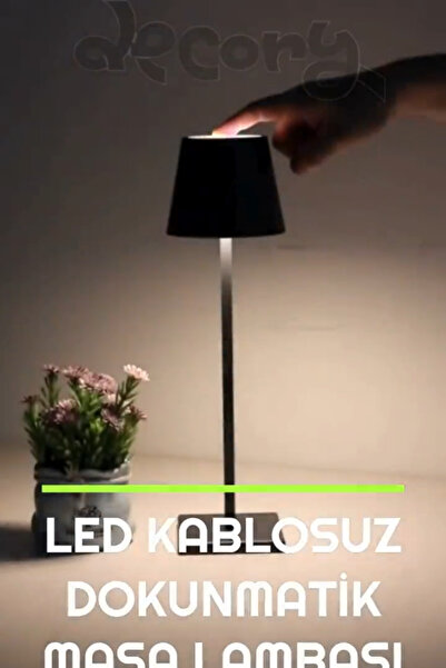 decory Jumby Dekoratif Şarjlı lambası, Rgb ve dimm fonksiyonlu Şişeye takılab...