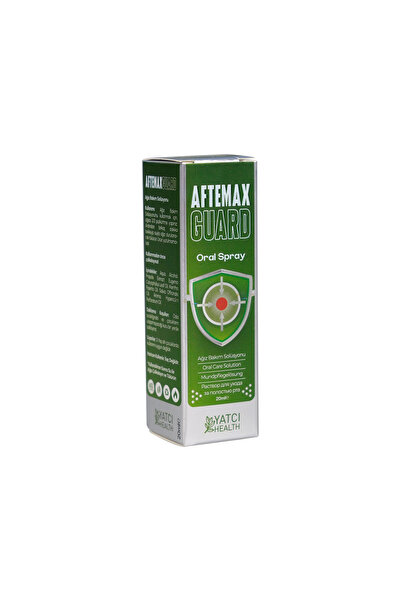 Aftamed Aftemax Guard Oral Ağız Bakım Solüsyonu Sprey Cam 20 ml