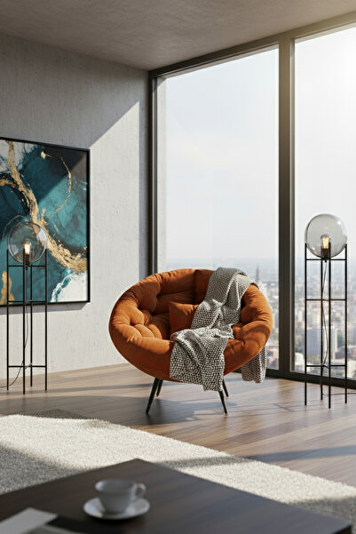 OdinBazaar Groky Prestige Collection Berjer | Premium Tekli Koltuk, Ortopedik...