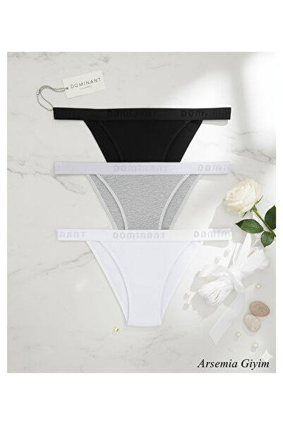 Dominant Bikini Alt 3'lü Paket