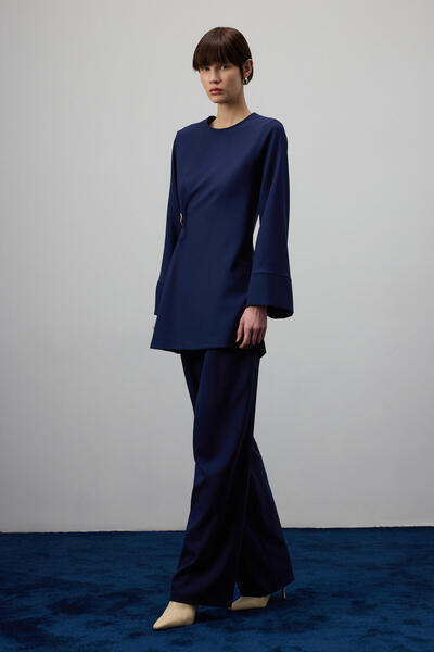 Touché Privé ΜΠΛΟΥΖΑ ντραπέ ΜΕ ΜΕΤΑΛΛΙΚΑ ΑΞΕΣΟΥΑΡ