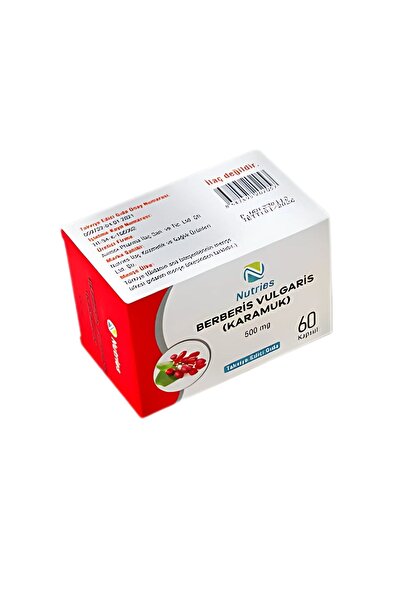 P Parla Berberis Vulgaris (karamuk) 500 Mg 60 Kapsül