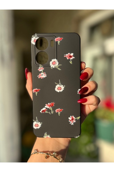 FOREVERCASE حافظة هاتف من السيليكون مع حماية للكاميرا ونمط إطلاق مخملي من الد...