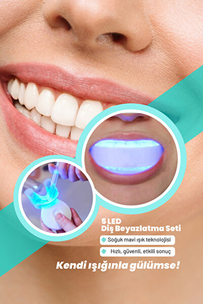 smileshop Diş Beyazlatıcı Set 5 Led