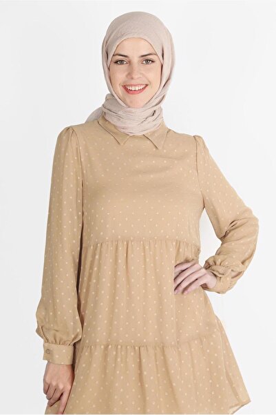 Alvina TUNICA pliata cu buline 42903