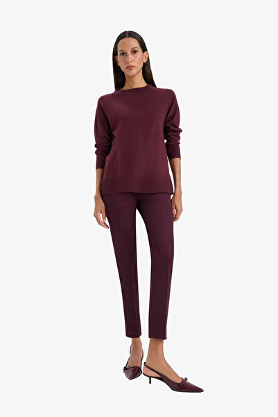 DeFacto Burgundy Women's Sweater I6913Az/Br467