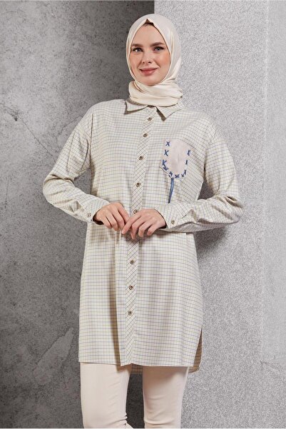 Alvina EKOSE DESENLİ TUNİK 45246