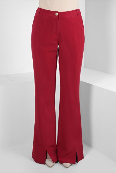 Alvina SLIP DETAILED TROUSERS 70636