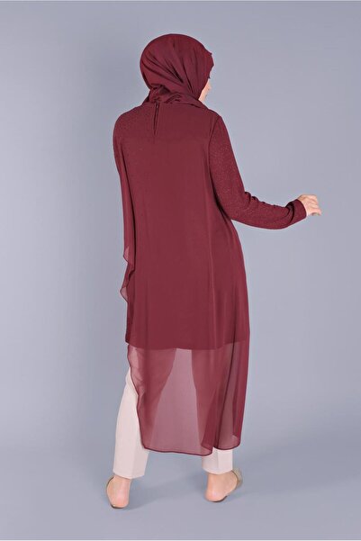 Alvina Stone Detailed Glitter Tunic - Flounce 40859