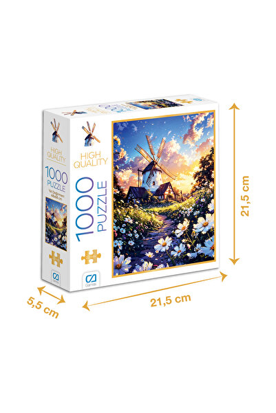 CA Games YEL DEĞİRMENİ PUZZLE 1000 PARÇA
