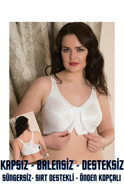 Anıl Front Opening Back Supported Gathering Bra New Season