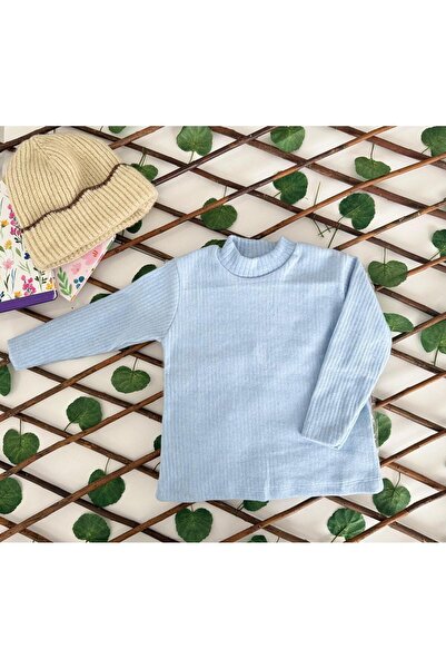 ribana Body de iarnă pentru copii din bumbac moale - jumătate de gât țesut