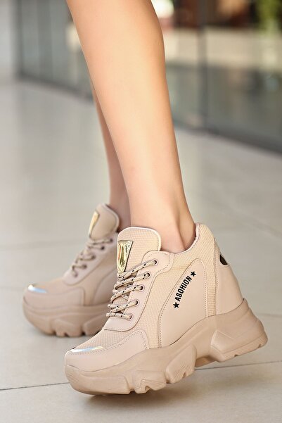 Madam Tarz Tenis cu pană cu toc ascuns pentru damă Sport 9 Cm Essien