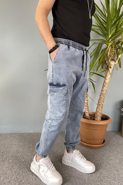 Alışveriş Sokağı Джинси-джоггери з еластичним низом і кишенями