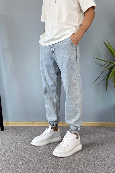 Alışveriş Sokağı Boyfriend Jogger Jeans - Elastic Leg