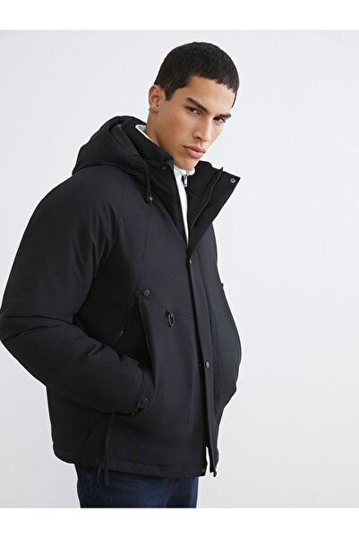 LC Waikiki Özmarka New Season Comfortable Fit Hooded Men's Coat