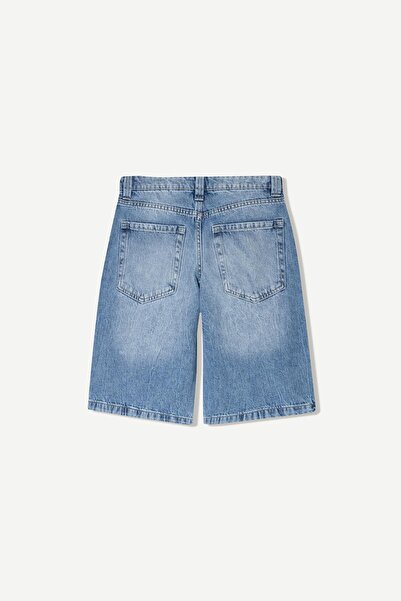 Bershka Baggy denim şort