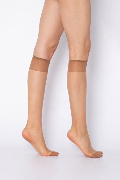 Doremi 2 Pack Lycra 15 Denim Knee Socks