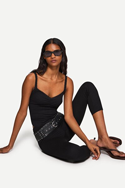 Bershka Lace top with straps