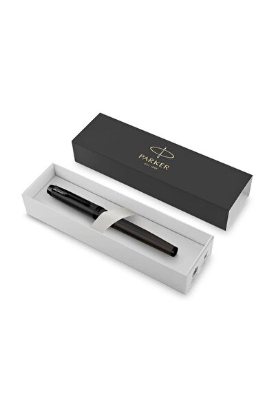 Parker IM MAT METALİK SİYAH BT ROLLER KALEM
