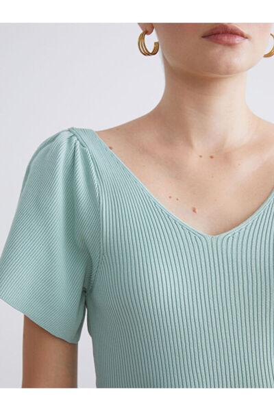 LC Waikiki V-Neck Women's Knitwear Sweater