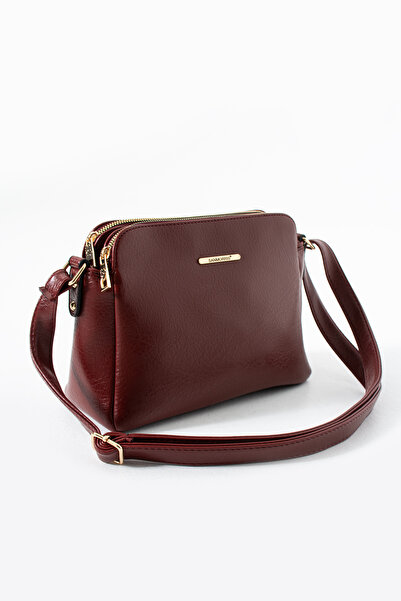 Sanmorris حقيبة كروس بحزام قابل للتعديل مكونة من 3 أقسام