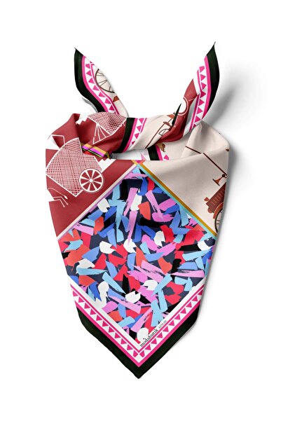 Modabutik D19 ÇİZGİ DESENLİ BANDANA